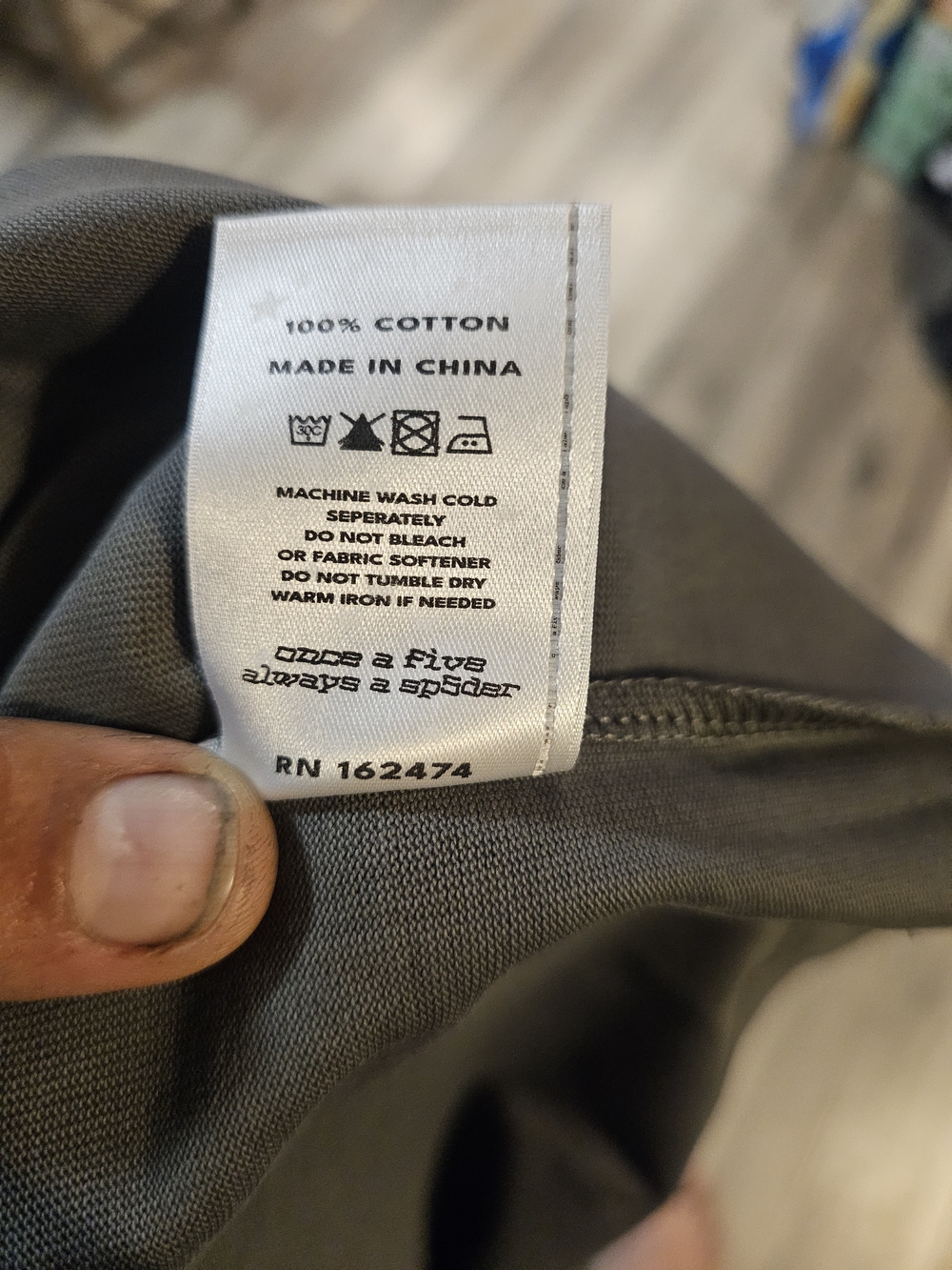 Nwt Sp5der 5ex Shirt In Size Medium - Picture 7 of 7